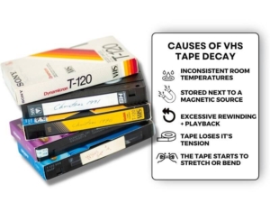 causes of vhs tape decay
