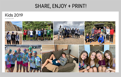 share, enjoy, and print